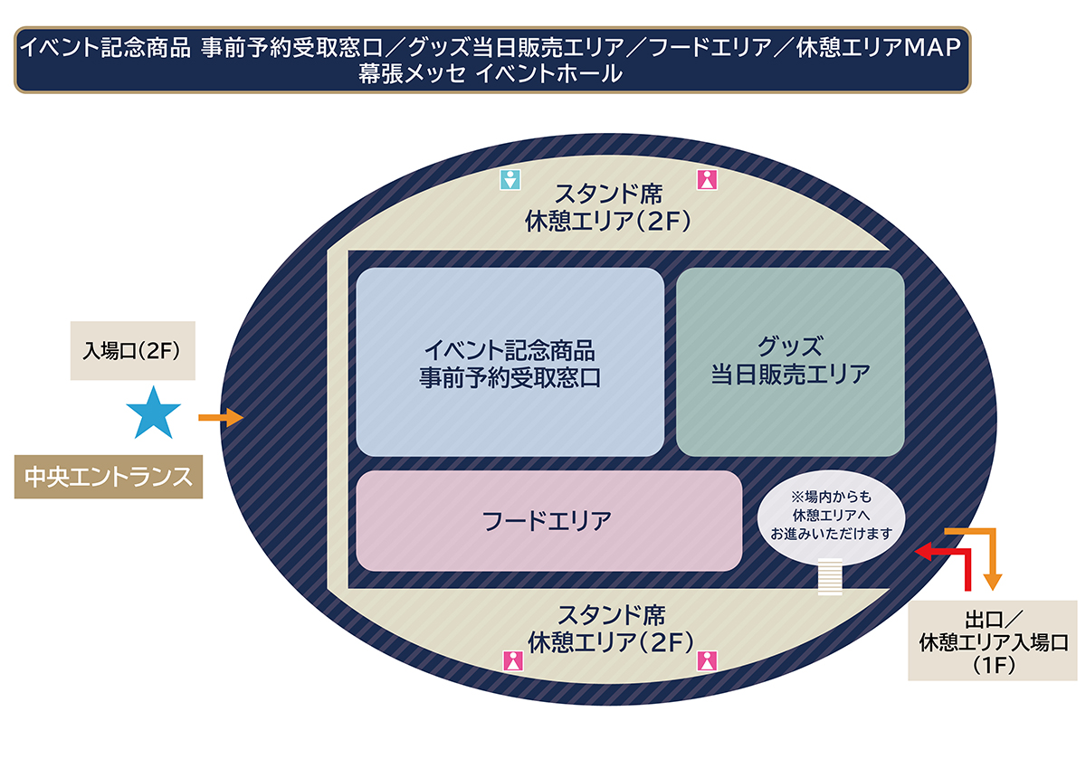 イベントホールMAP